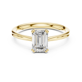 Gold Ring DDLR-802, Yellow Gold, view 4