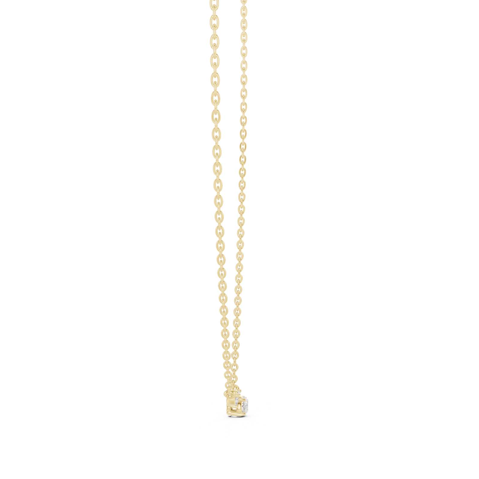 Gold Pendant GPD-0031, Yellow Gold, view 3