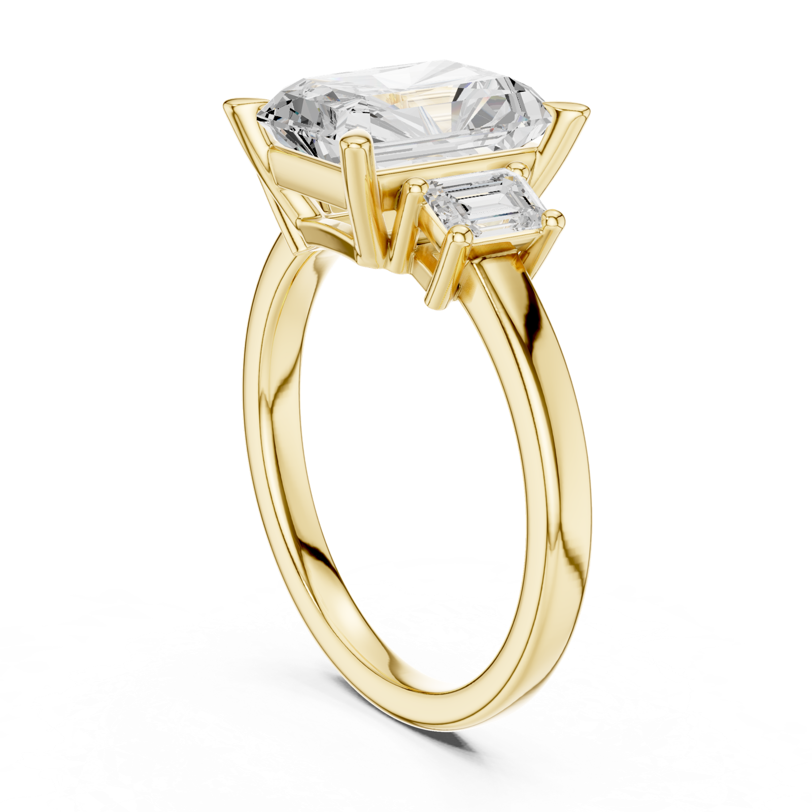 Gold Ring DDLR-286, Yellow Gold, view 1