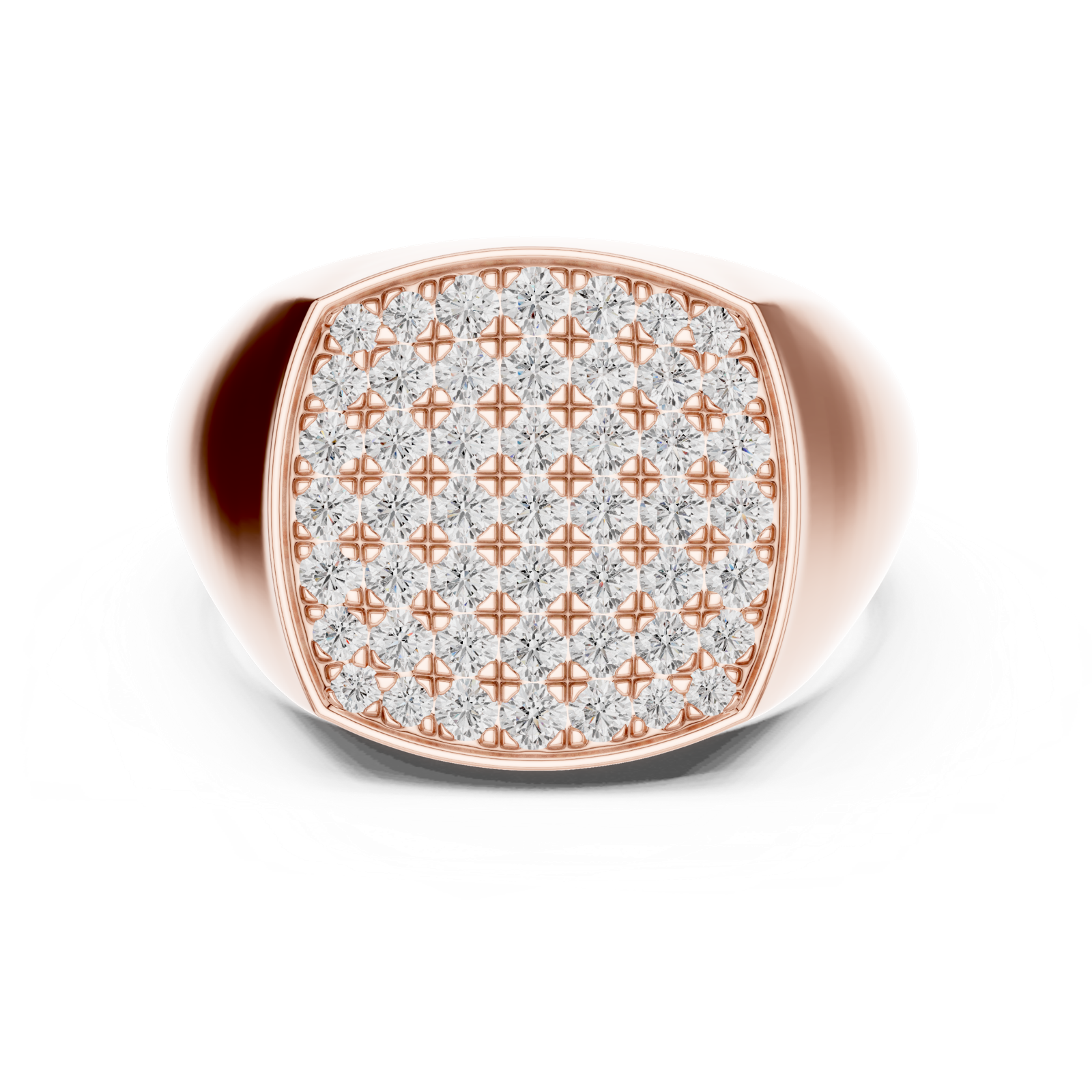 Gold Ring SBMR(1), Rose Gold, view 4