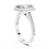 Gold Ring DDLR-202, White Gold