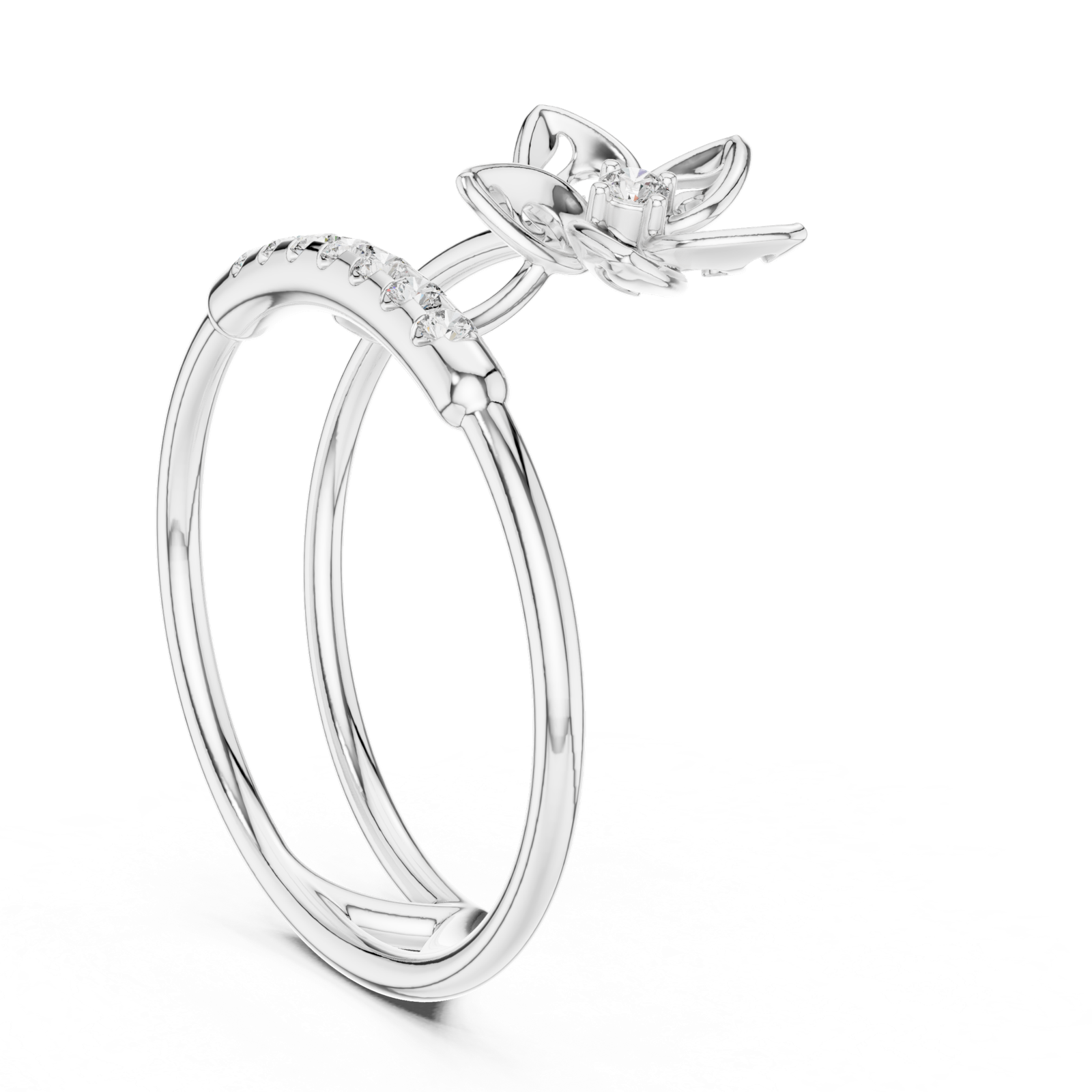 Gold Ring 1 (212), White Gold