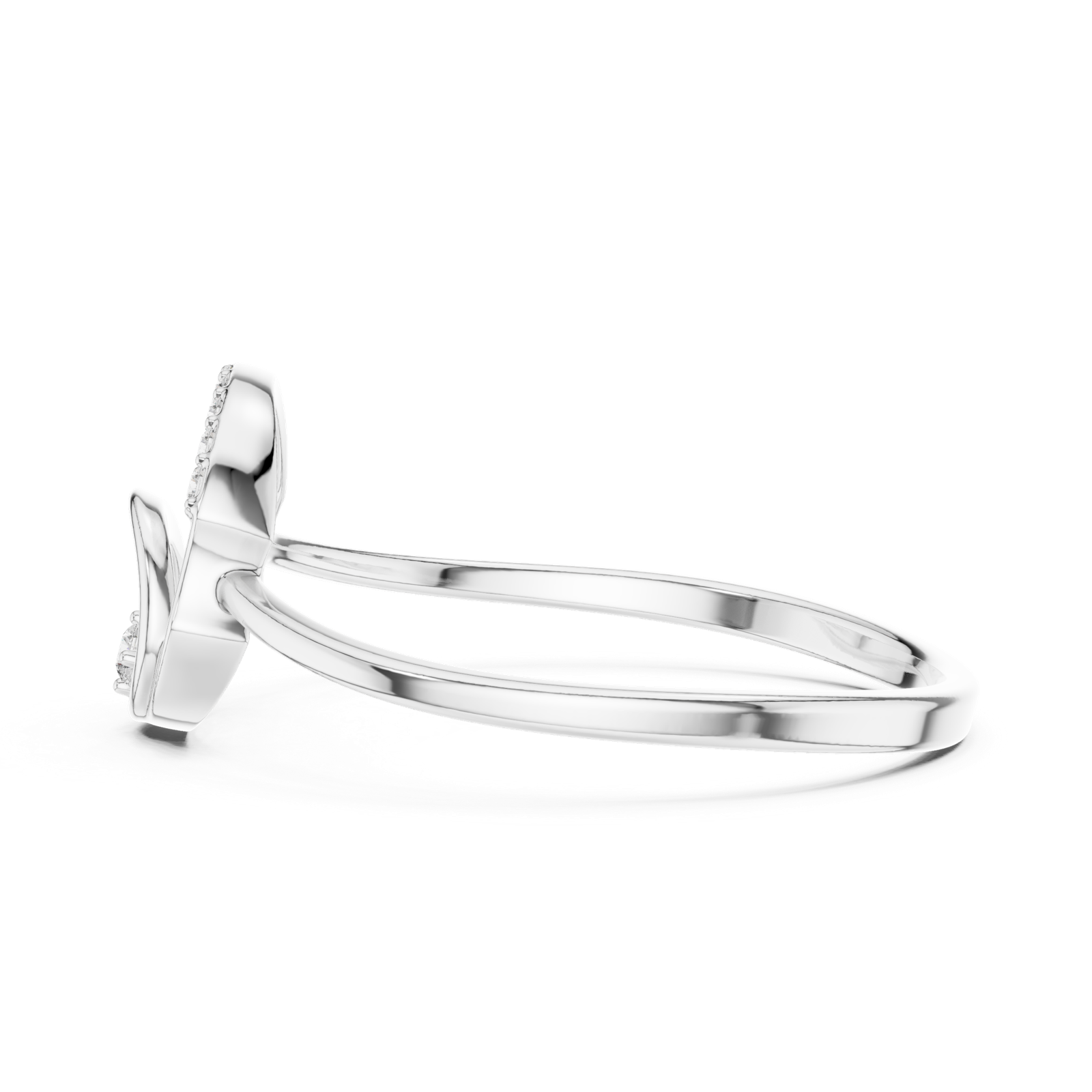 Gold Ring 1 (141), White Gold, view 3