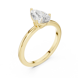 Gold Ring DDLR-1080, Yellow Gold, view 2