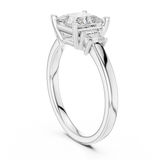 Gold Ring DDLR-871, White Gold, view 1
