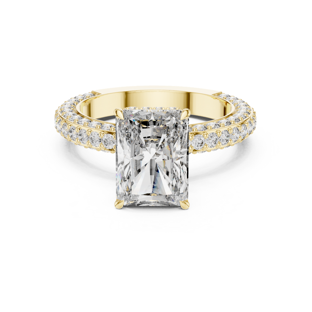 Gold Pendant 9-10036L_SS4, Yellow Gold