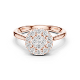 Gold Ring DDLR-780, Rose Gold