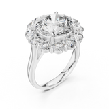 Gold Pendant 9-10025L_09, White Gold, view 2