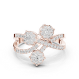 Gold Ring 19-120018L, Rose Gold
