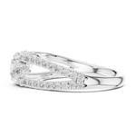 Gold Ring DDLR-682, White Gold, view 3