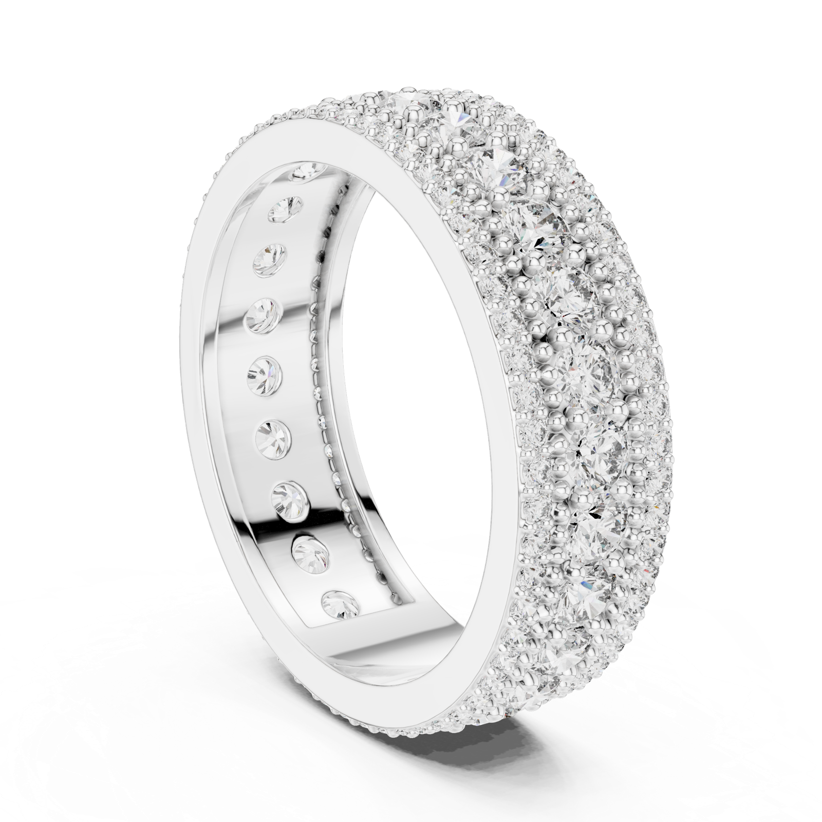 Gold Ring DDLR-224, White Gold