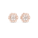 Gold Earrings 9-10073E, Rose Gold