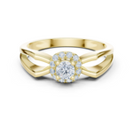 Gold Ring DDLR-837, Yellow Gold