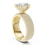 Gold Ring DDLR-261, Yellow Gold, view 1