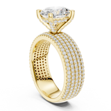 Gold Ring DDLR-261, Yellow Gold, view 1