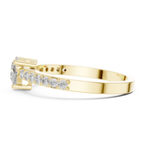 Gold Ring ABR-31, Yellow Gold, view 3
