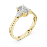 Gold Ring 00001L (22), Yellow Gold, view 2