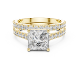 Gold Ring DDLR-010, Yellow Gold, view 4
