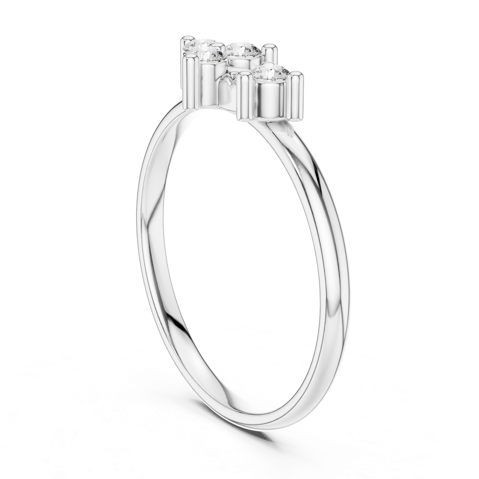 Gold Ring 1 (358), White Gold