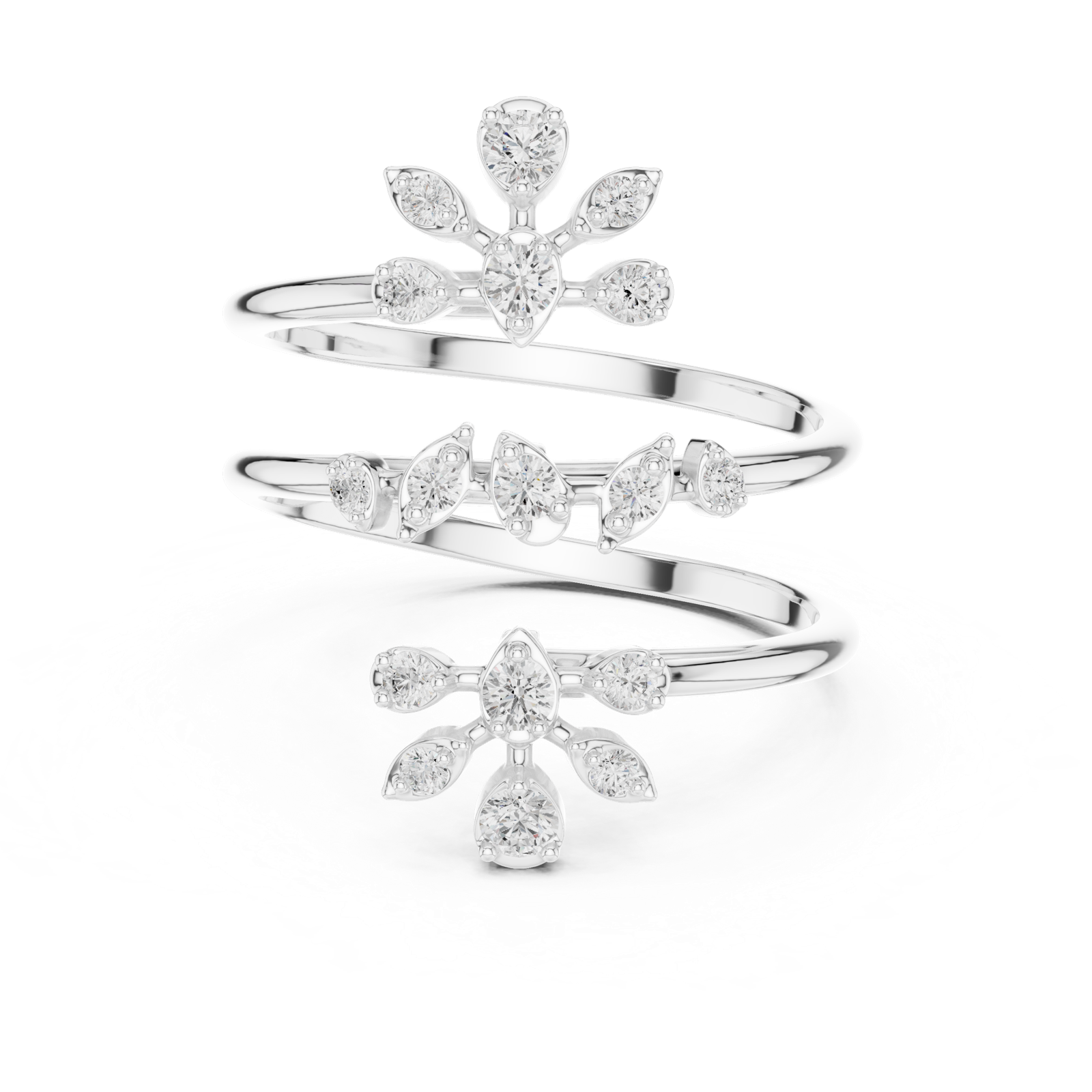 Gold Ring SBWR(60), White Gold