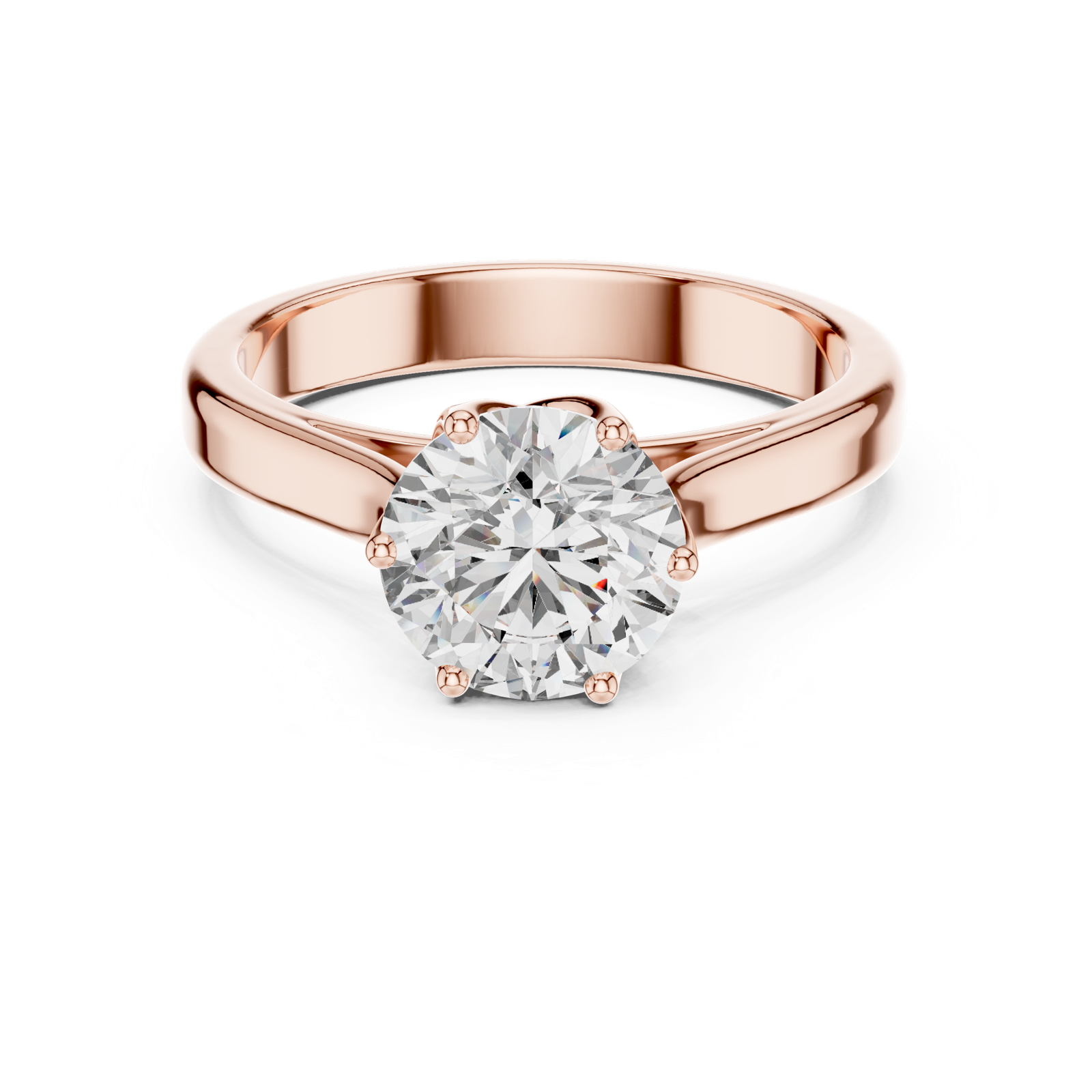 Gold Ring LR-0037, Rose Gold