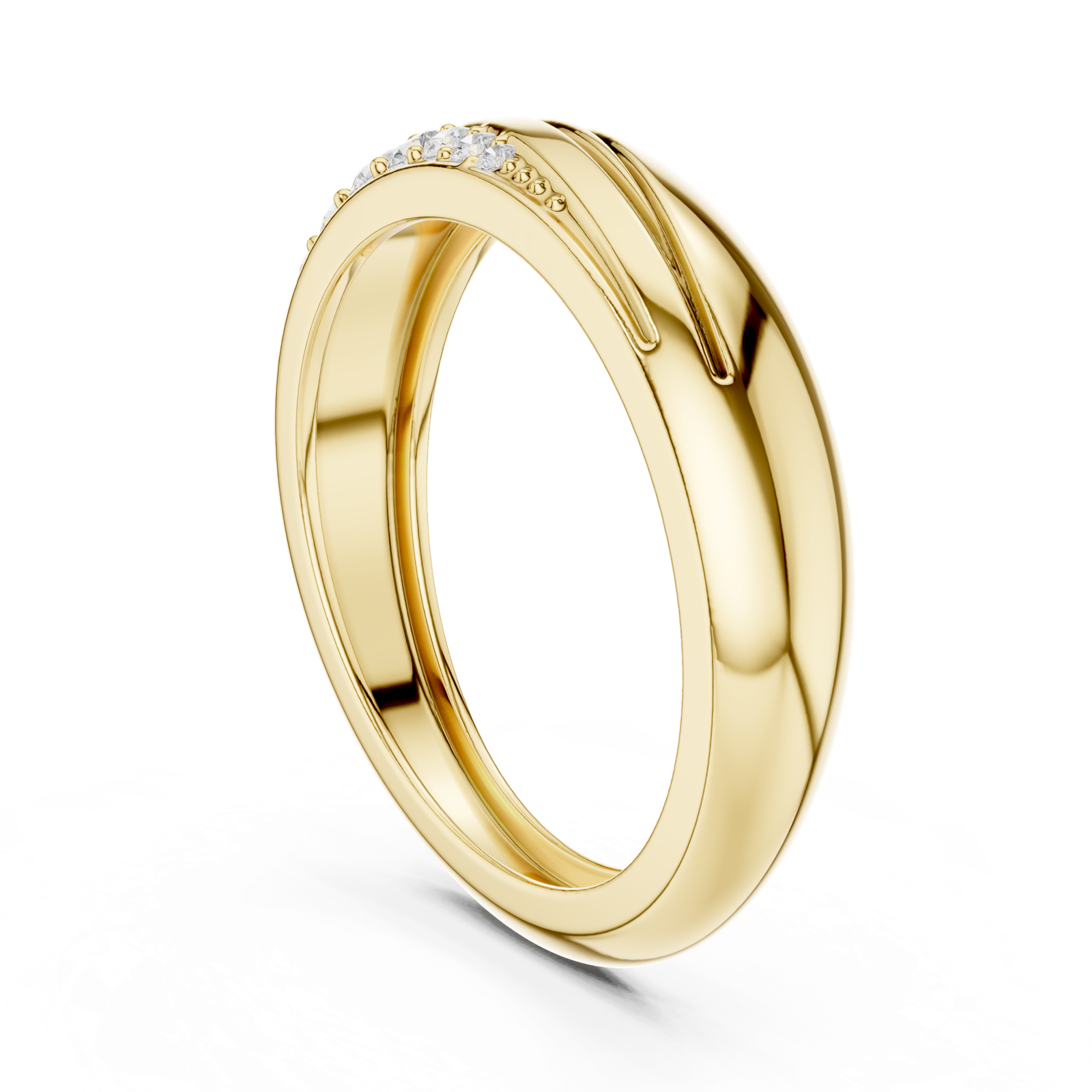 Gold Ring SBMR(14), Yellow Gold