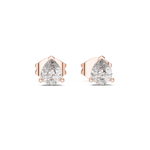 Gold Earrings GER-0360, Rose Gold