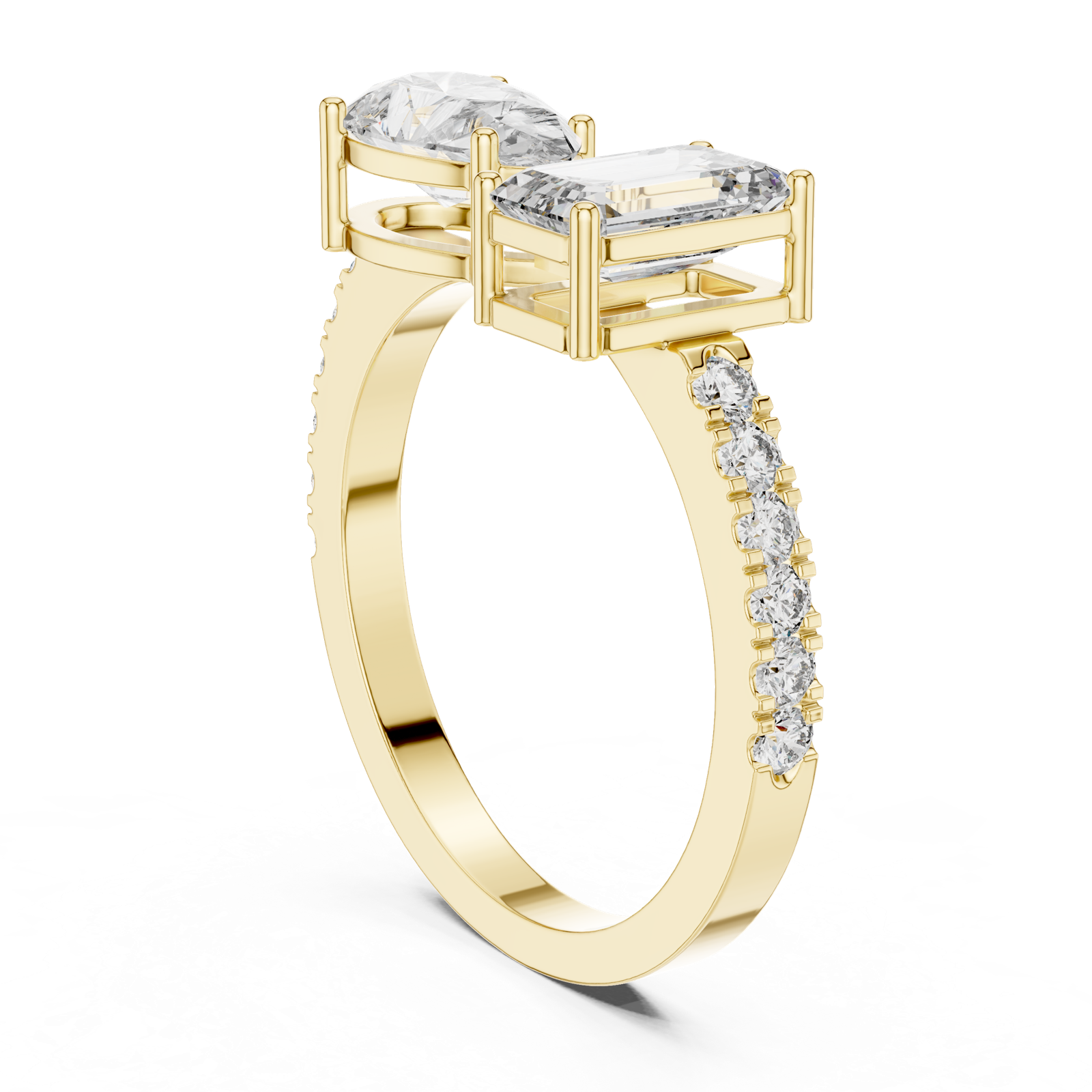 Gold Ring LR-0055, Yellow Gold, view 1