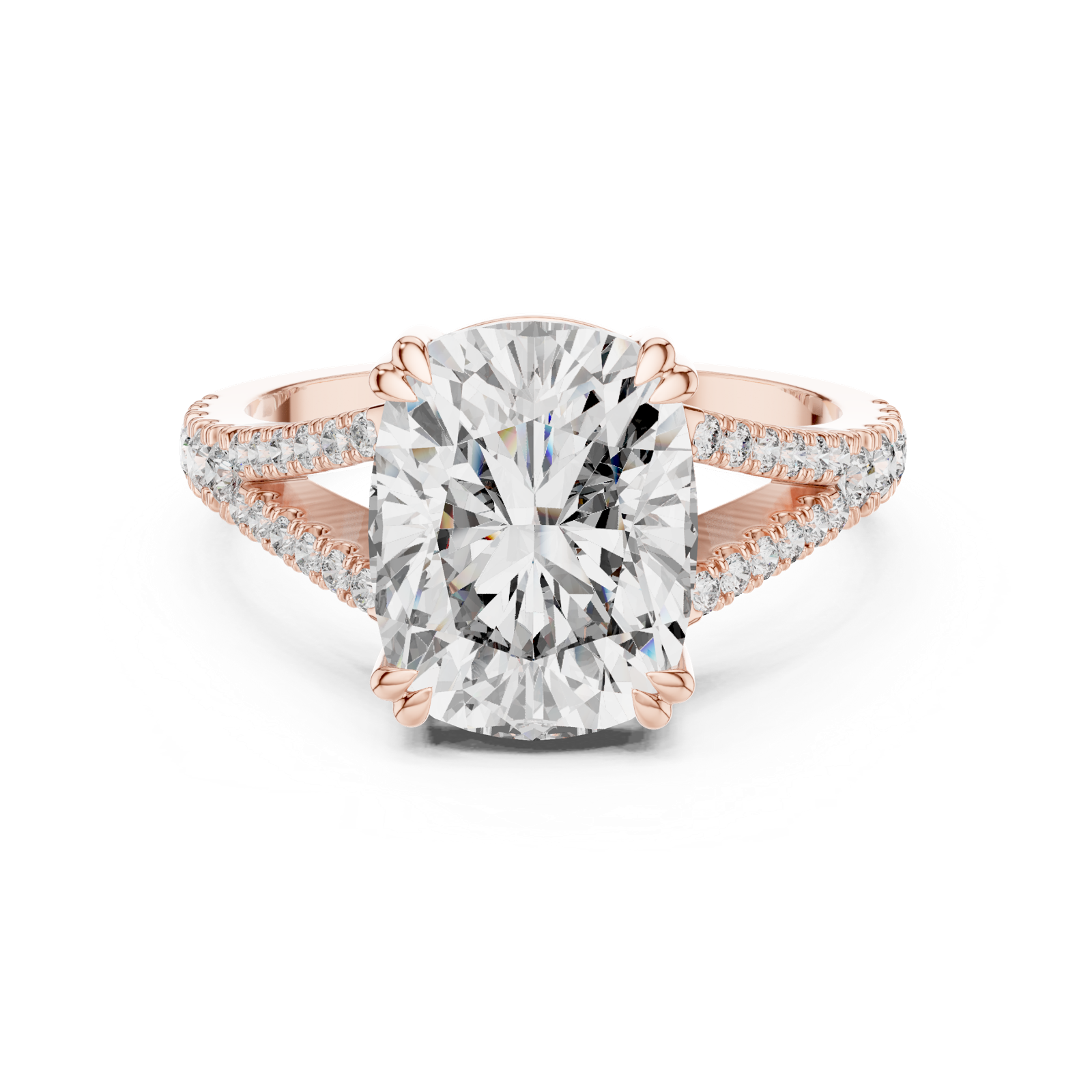 Gold Pendant 9-10026L_18, Rose Gold