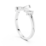 Gold Ring 12-10024@L, White Gold, view 1
