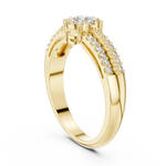 Gold Ring 19-120014L, Yellow Gold, view 1