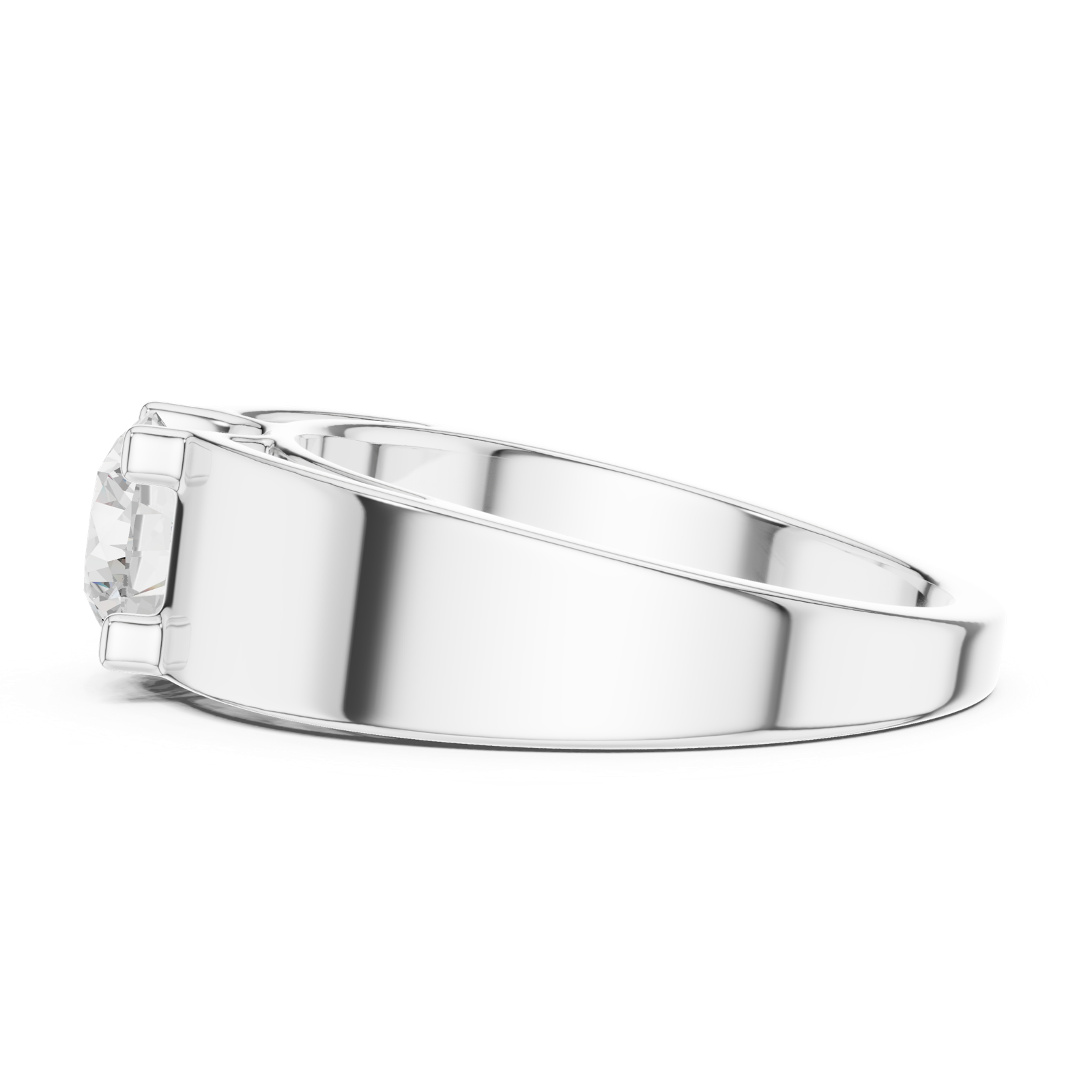 Gold Ring SBMR(5), White Gold, view 3