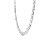 Gold Necklace GNK-0049, White Gold, view 3