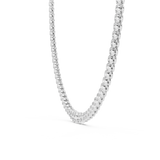 Gold Necklace GNK-0049, White Gold, view 3