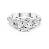 Gold Ring DDLR-267, White Gold, view 4