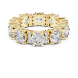 Gold Ring DDLR-232, Yellow Gold, view 4