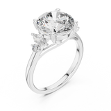 Gold Ring DDLR-073, White Gold, view 2