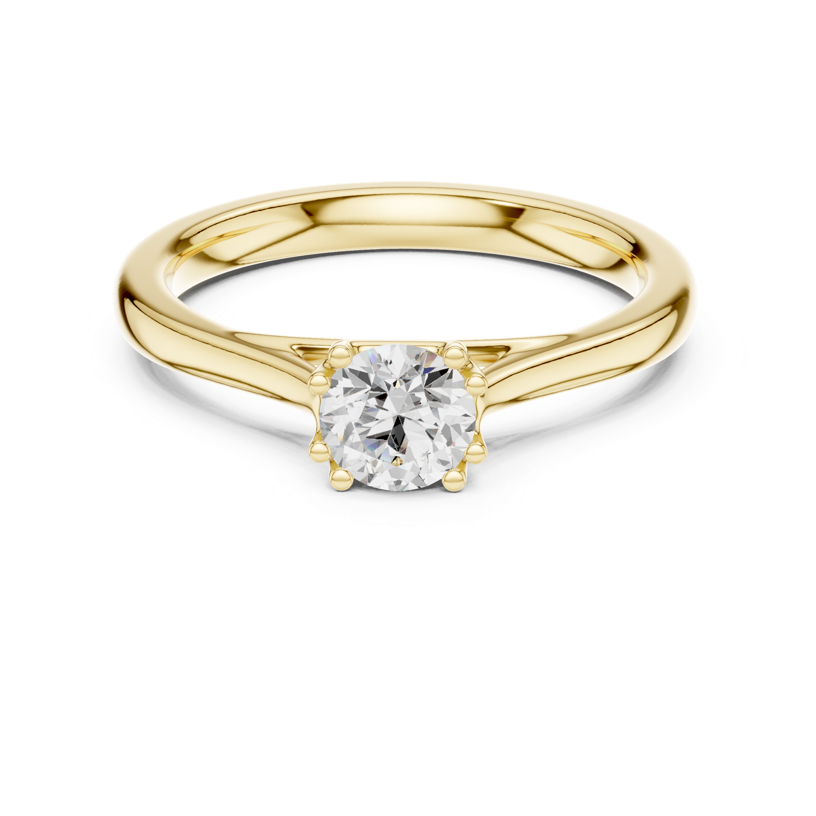 Gold Ring DDLR-551, Yellow Gold