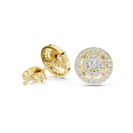 Gold Earrings 3-10008E_120_A_S, Yellow Gold, view 1