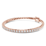 Gold Bracelet FBR0095-2.5-3, Rose Gold, view 1