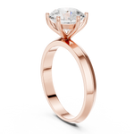 Gold Ring DDLR-694, Rose Gold, view 1