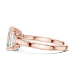 Gold Ring DDLR-868, Rose Gold, view 3