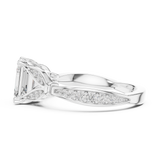 Gold Ring DDLR-257, White Gold, view 3