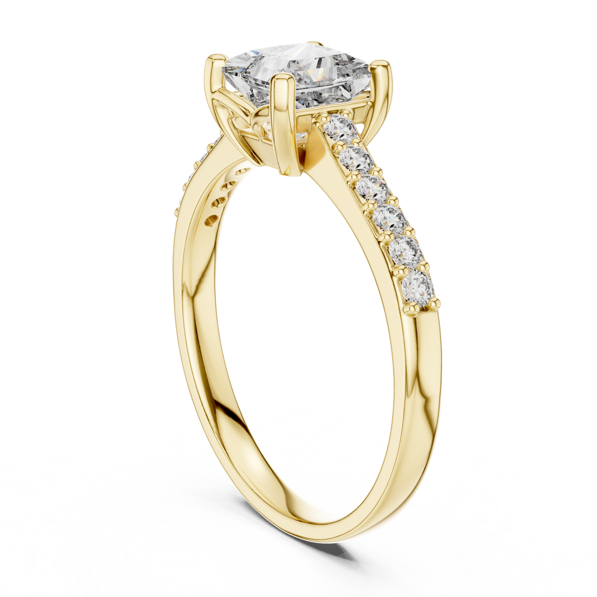 Gold Ring 00001L (6), Yellow Gold, view 1