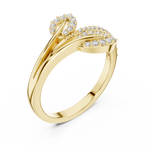 Gold Ring LR-01 (84), Yellow Gold, view 2