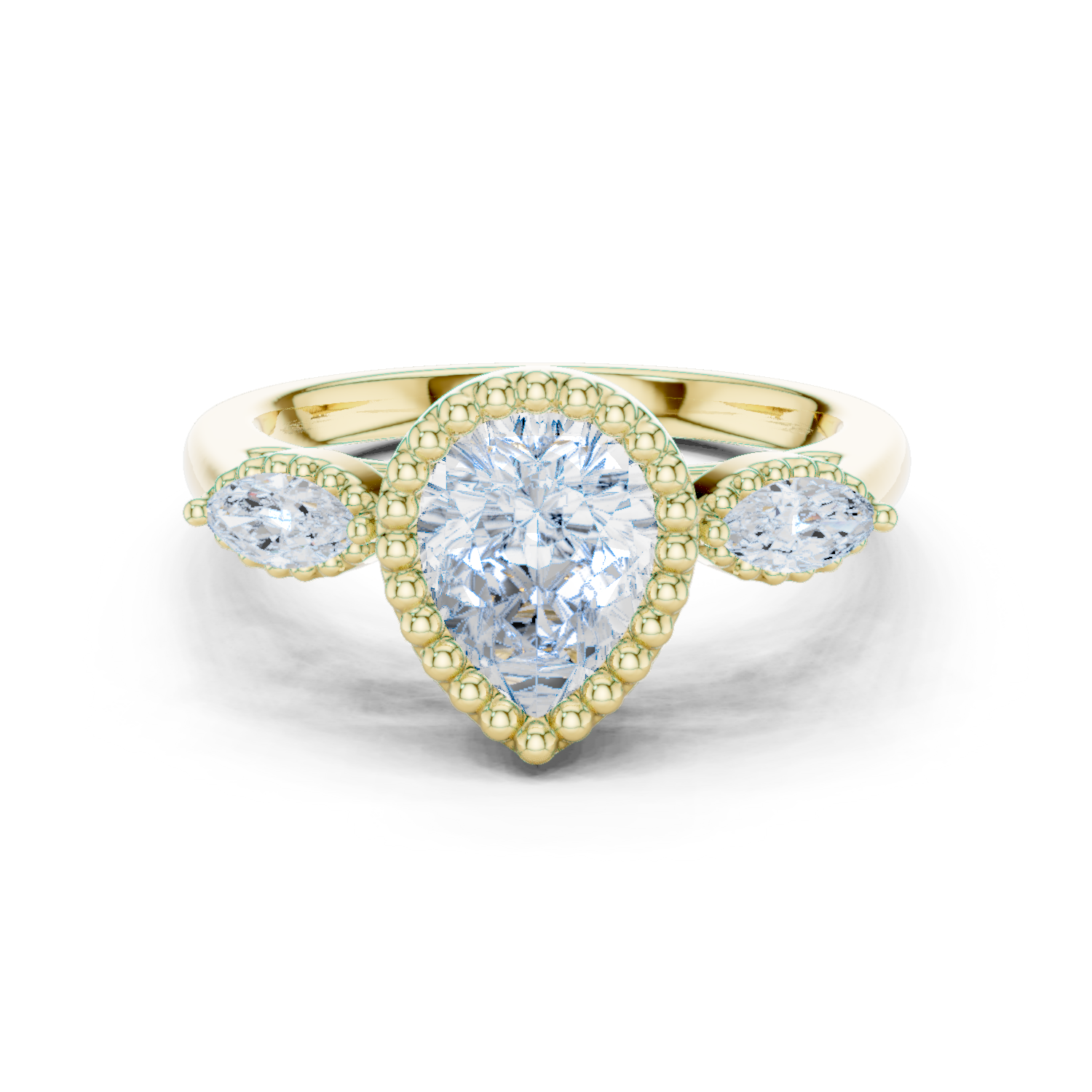 Gold Ring DDLR-275, Yellow Gold