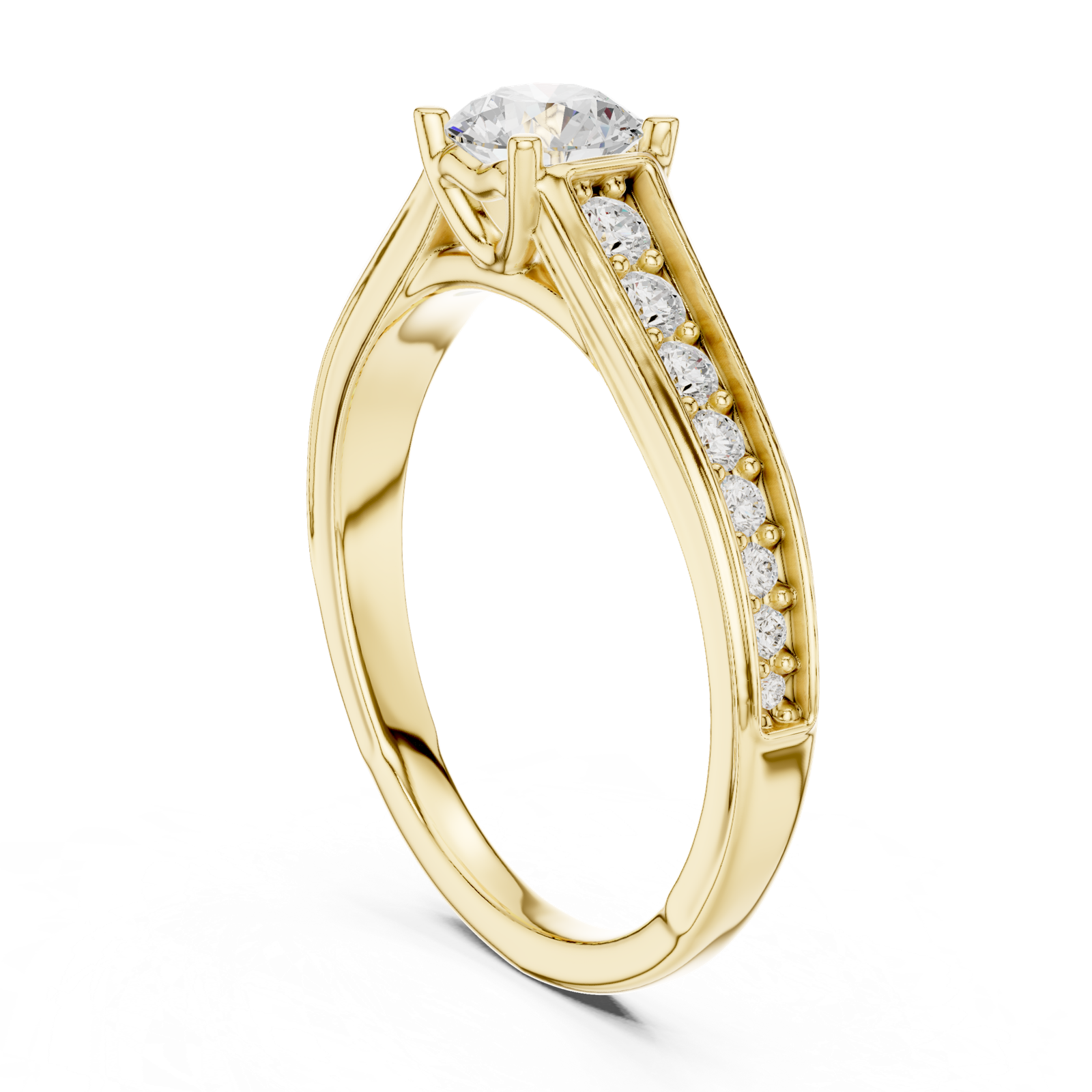 Gold Ring LR-0309, Yellow Gold