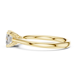 Gold Ring DDLR-797, Yellow Gold, view 3