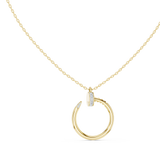 Gold Pendant 12-10001P, Yellow Gold, view 1