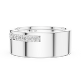 Gold Ring SBMR(25), White Gold, view 3